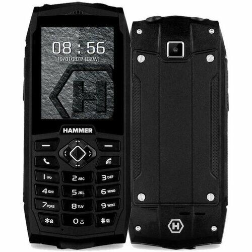 Mobilní telefon myPhone Hammer 3 Dual SIM TELMYHHA3SI / 32MB / Bluetooth / stříbrná / ROZBALENO