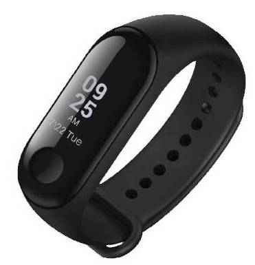 Fitness náramek Xiaomi Mi Band 3 (19831) / 110 mAh / Bluetooth 4.2 / 0,78" (1,98 cm) OLED displej / černá / ROZBALENO