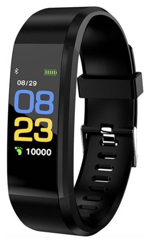 Fitness náramek Carneo Fit Essential / IP67 / Bluetooth 4.0 / 0,96" (2,4 cm) / černá / ROZBALENO