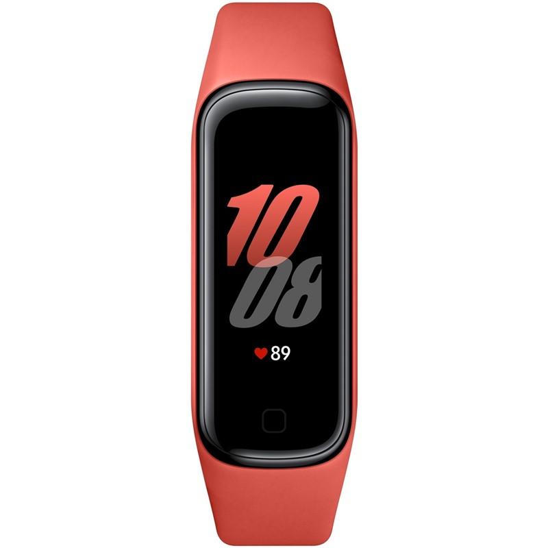 Fitness náramek Samsung Galaxy Fit2 SM-R220NZRA / Bluetooth 5.1 / 159 mAh / 1,1" (2,8 cm) AMOLED displej / červená / ROZBALENO