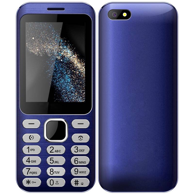 Mobilní telefon Cube 1 F600 (MTOSCUF600051) / 2,8" / 320 × 240 px / 32 MB / modrá / ROZBALENO