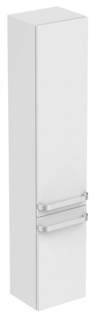 Vysoká koupelnová skříňka Ideal Standard Tonic II / 35 x 30 x 173,5 cm / lesklá bílá R4319WG