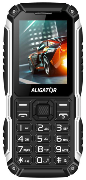 Mobilní telefon Aligator R30 eXtremo / 2,4" / Dual SIM / Bluetooth / GPS / černá