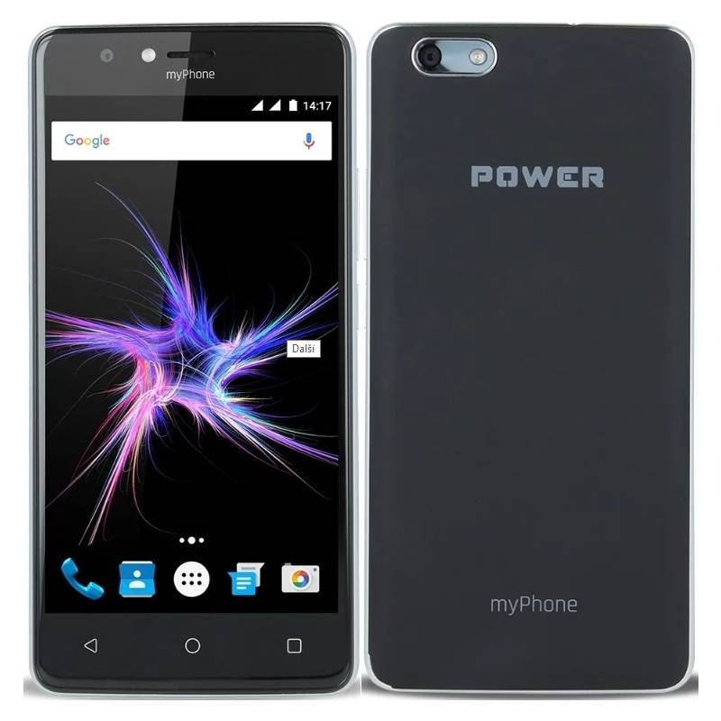 Mobilní telefon myPhone POWER TELMYAPOWERBK / 1GB/8GB / 3G LTE / černá