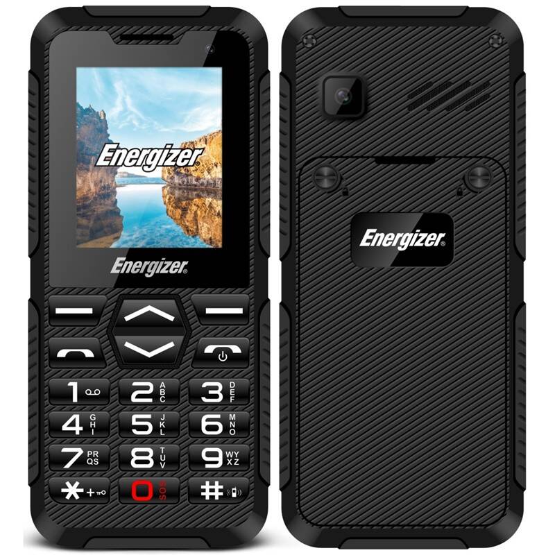 Mobilní telefon Energizer Hardcase H10 / 1,8" / Dual SIM / Bluetooth / černá / ZÁNOVNÍ