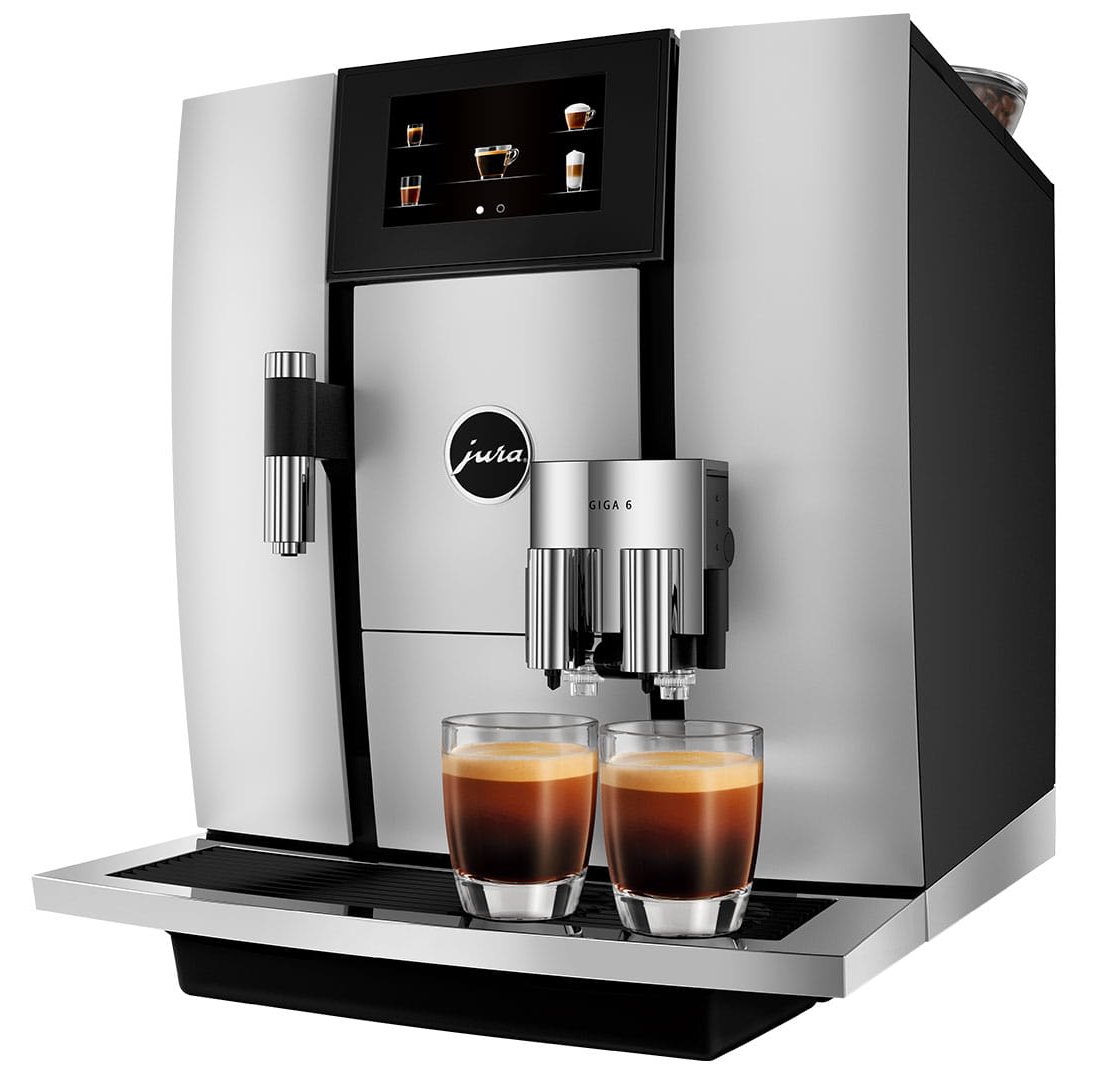 Automatický kávovar Jura GIGA 6 / 2300 W / 2,6 l / 15 bar / Aluminium / POŠKOZENÝ OBAL