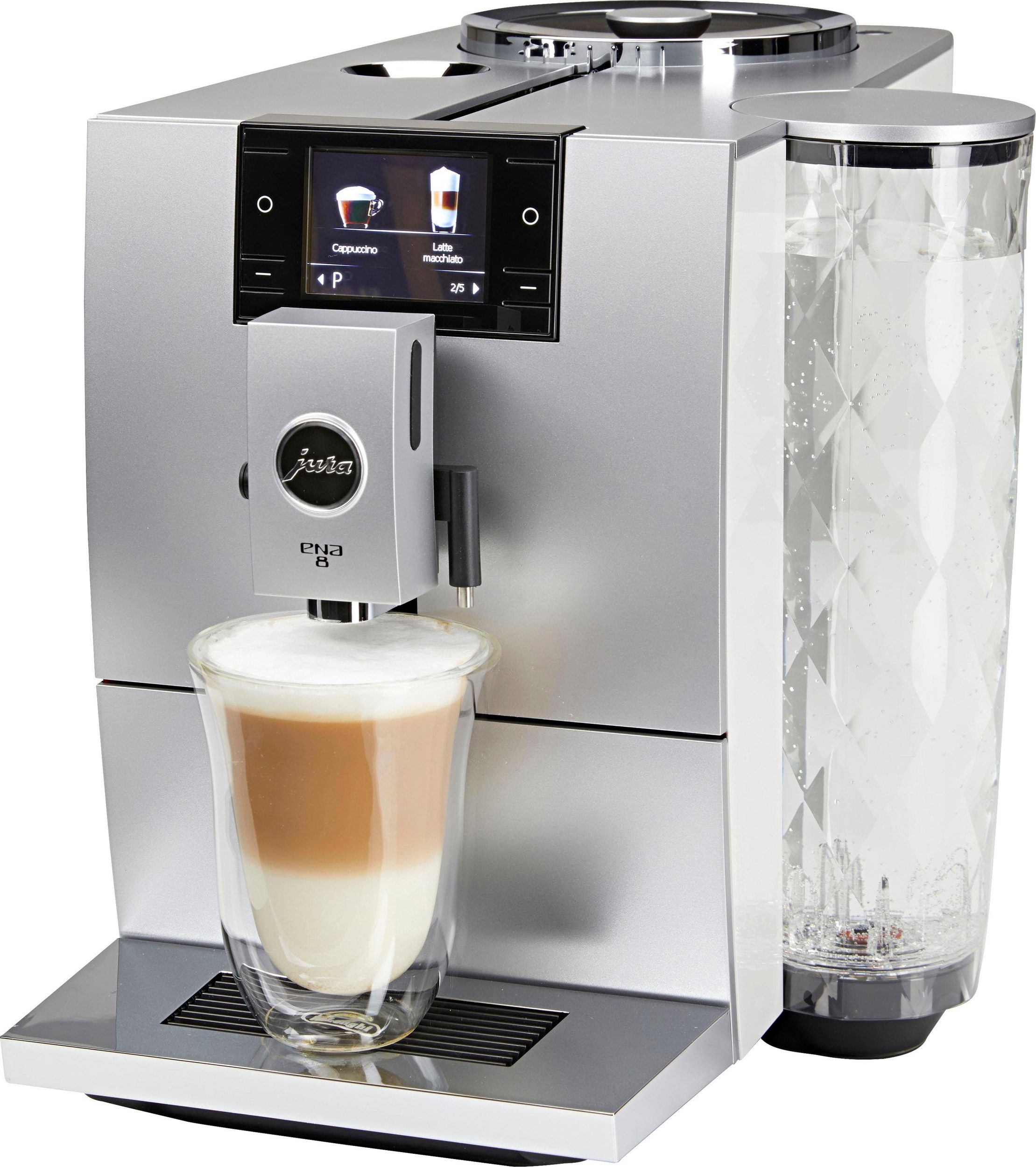 Automatický kávovar Jura ENA 8 / 1450 W / 1,1 l / 15 bar / Nordic White / ROZBALENO