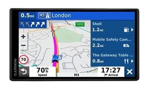 Navigační systém GPS Garmin DriveSmart 55T-D EU45 / GPS / GALILEO / mapy Evropa Lifetime / černá