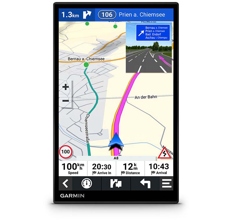 Navigační systém GPS Garmin DriveSmart 61T-D Lifetime Europe45 / 010-01681-13 / Wi-Fi / černá