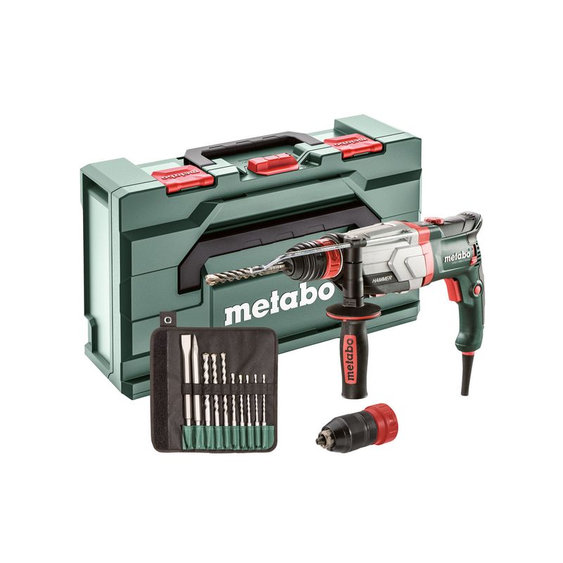 Multifunkční kladivo Metabo UHEV 2860-2 / 4 v 1 / 1100 W / zelená / ZÁNOVNÍ