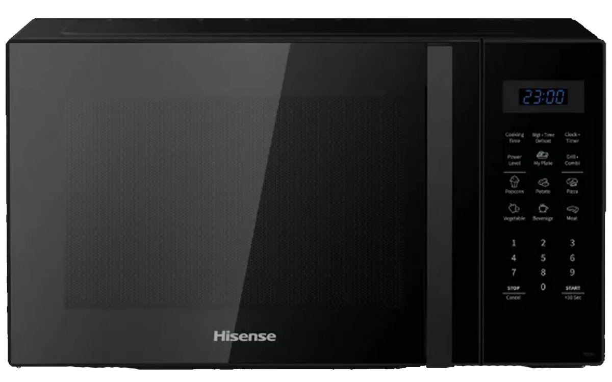Mikrovlnná trouba Hisense H23MOBS5H / 800 W / 23 l / černá