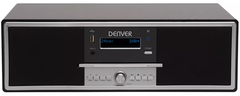 Mikrosystém Denver MDA-250 / 20 W / DAB+/FM / Bluetooth / černá