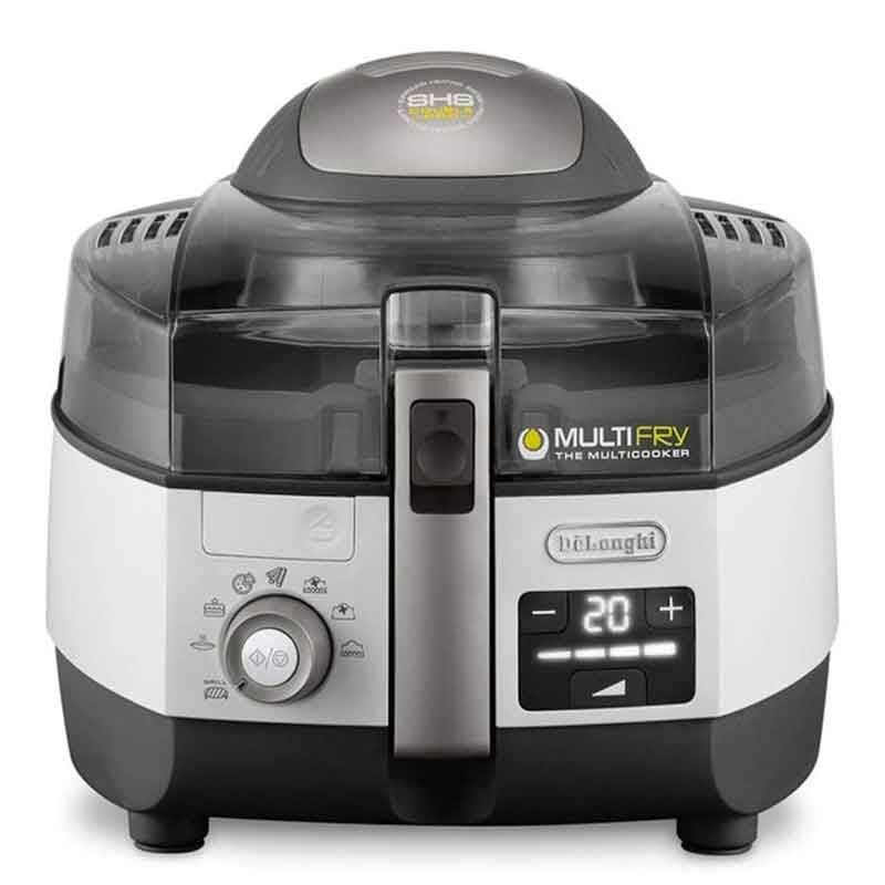 Horkovzdušná fritéza De'Longhi Multifry FH1396 / 2200 W / 1,7 l / šedá / ZÁNOVNÍ