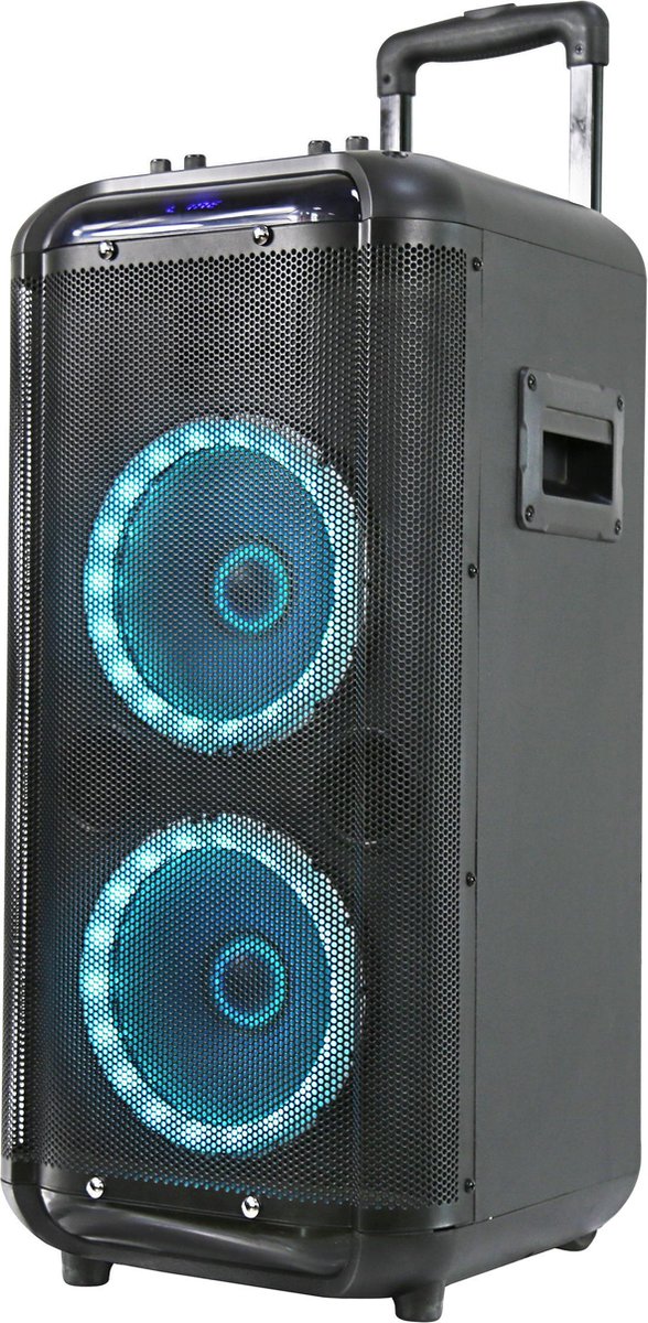 Bezdrátový reproduktor Denver TSP-450 / 30 W / Bluetooth / AUX / FM rádio / mikrofon / černá / ZÁNOVNÍ