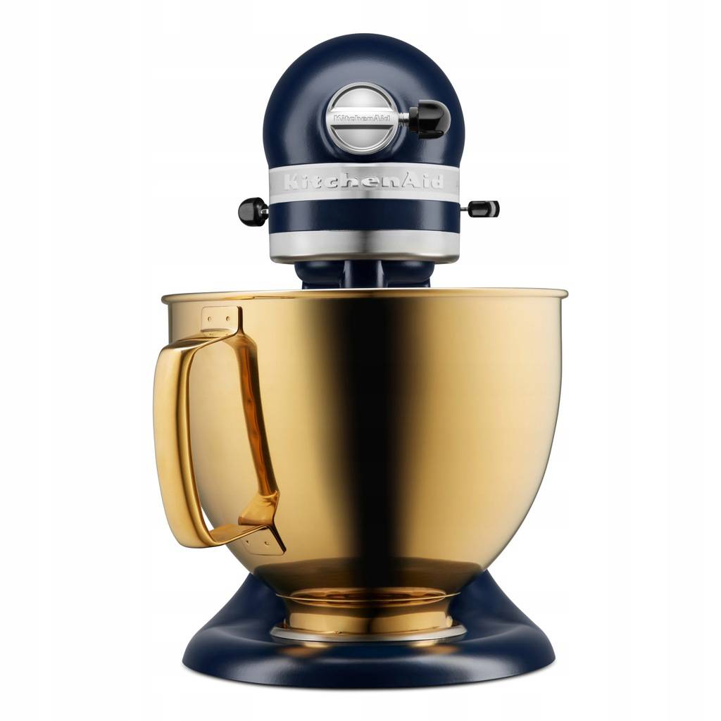 Kuchyňský robot KitchenAid 5KSM156RGEIB / 300 W / 4,8 l / černá/zlatá / ZÁNOVNÍ