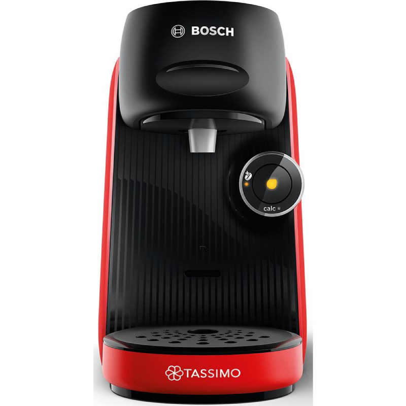 Kapslový kávovar Espresso Bosch Finesse Tassimo TAS16B3 / 1400 W / černá/červená / ZÁNOVNÍ