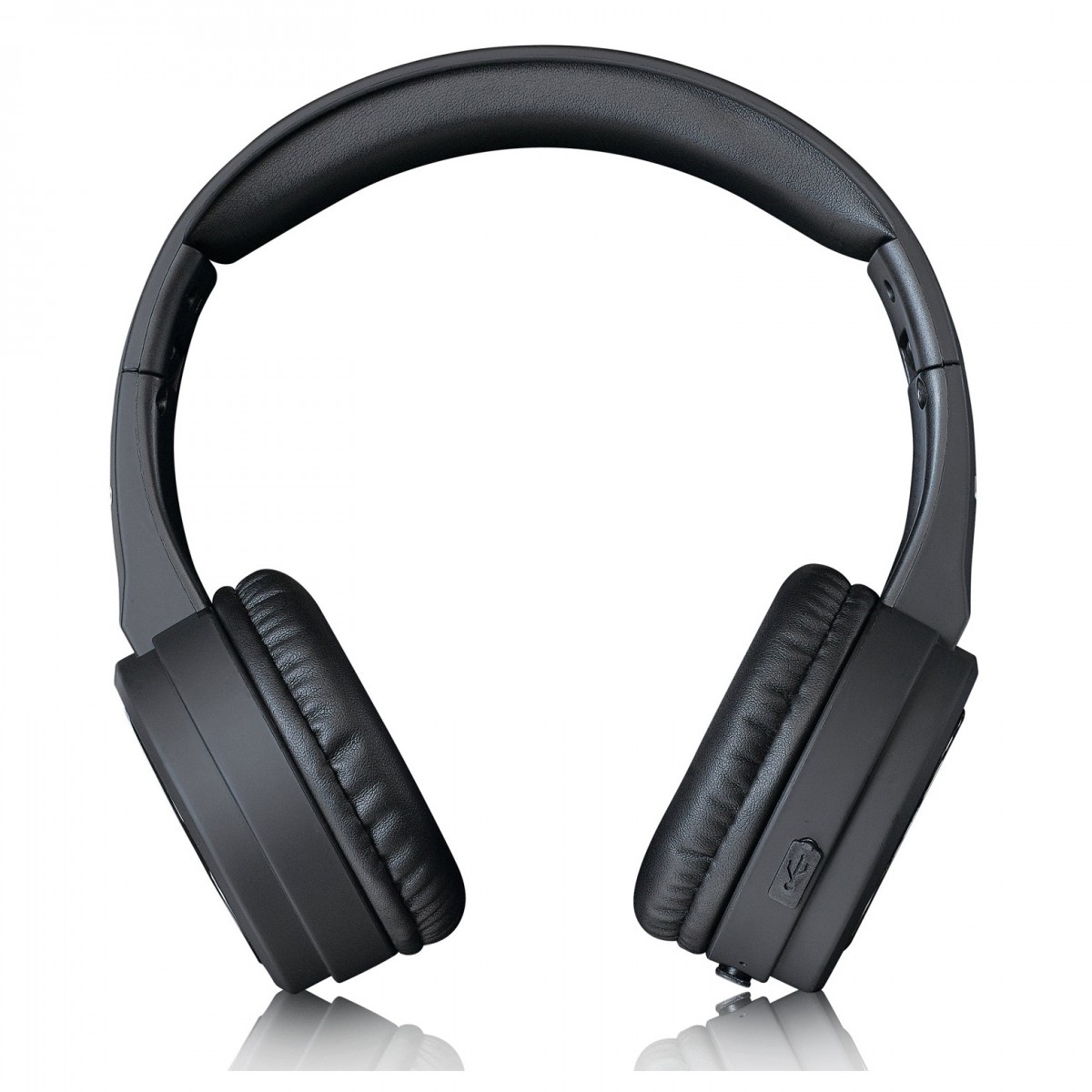 Bezdrátová sluchátka Lenco HPB-330BK / Bluetooth / voděodolné/ handsfree /černá / ROZBALENO