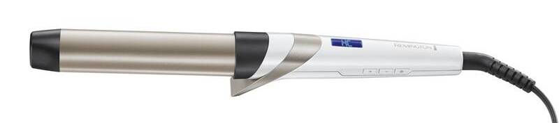 Kulma Remington HYDRAluxe CI89H1 / 5 stupňů nastavení teploty / 140 - 210 °C / teplotní zámek / automatické vypnutí / bílá / ROZBALENO