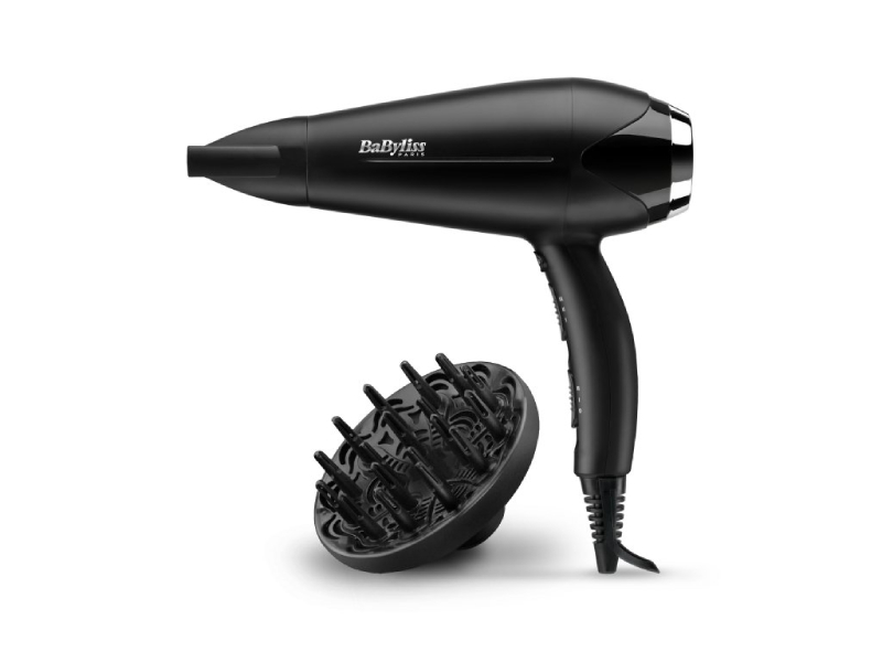 Fén na vlasy Babyliss D572DE / 2200 W / černá / ROZBALENO