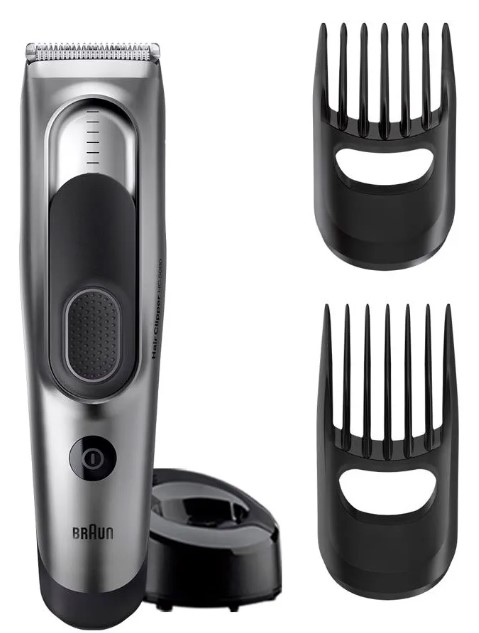 Zastřihovač vlasů Braun HC5090 / 3 – 35 mm / 50 min. / černá / stříbrná / ROZBALENO