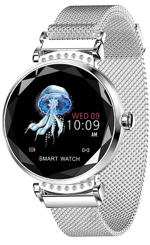 Dámské chytré hodinky Sweet Access SWA295 / Bluetooth 4.0 / IP67 / 140 mAh / 1024 x 768 px / stříbrná / ZÁNOVNÍ
