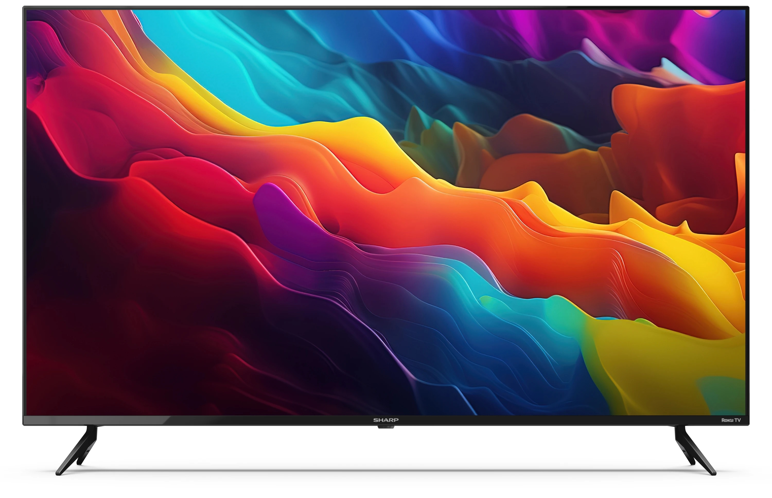 Smart Televize Sharp 50FJ2E / LED / 3840 × 2160 px / 50" (126 cm) / 4K Ultra HD / černá / POŠKOZENÝ OBAL