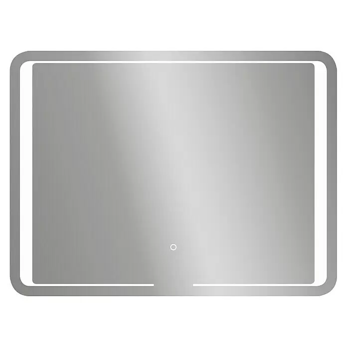 Nástěnné LED zrcadlo / 80 x 60 cm / zrcadlové sklo / ZÁNOVNÍ