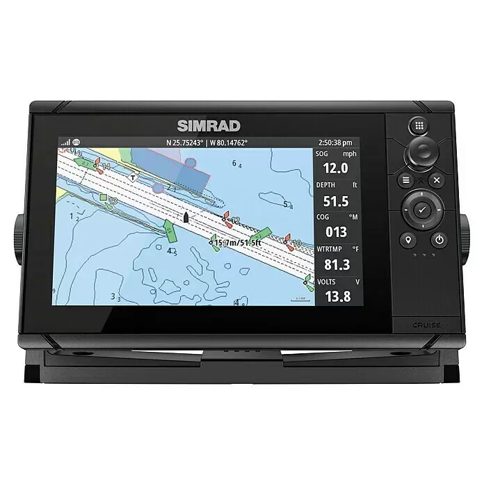 Sonar k mapování mořského dna Simrad Cruise 9 / 9″ (22,9 cm) / černá