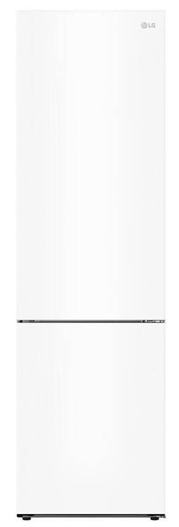 Kombinovaná chladnička LG GBB62SWGCC1 / 384 l / bílá / ROZBALENO