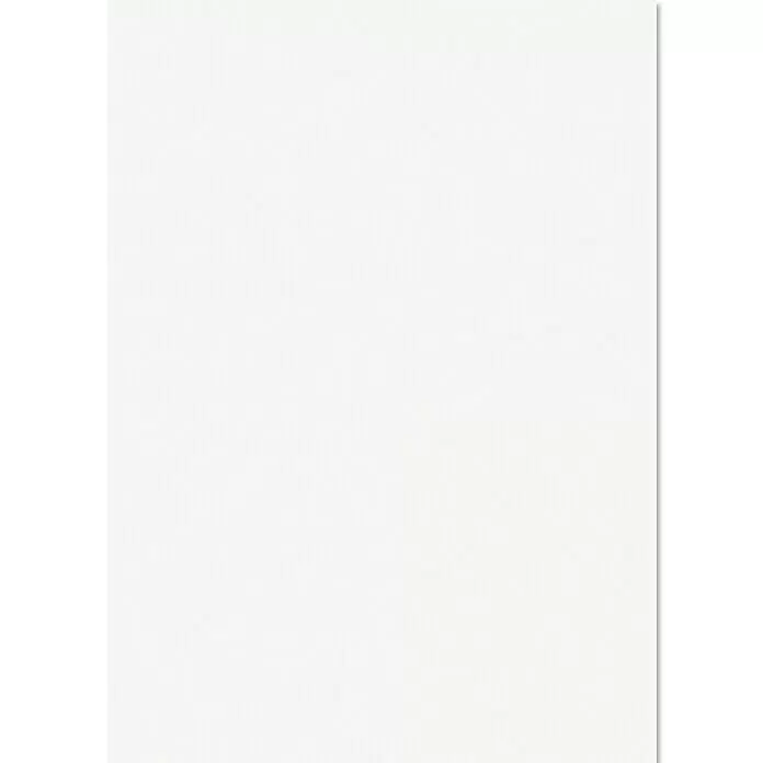 Nástěnná police / 100 x 30 x 1,6 cm / dřevotříska / bílá