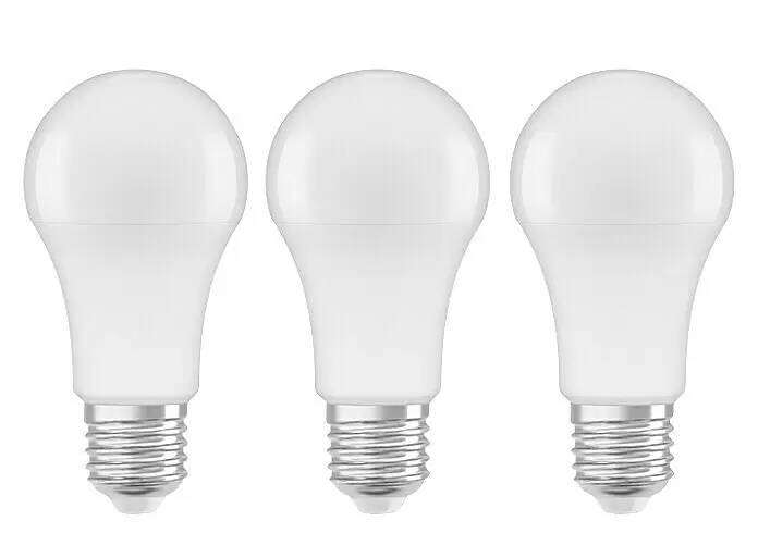 Sada LED žárovek Osram E27 / matná / teplá bílá / 3 ks / 13 W