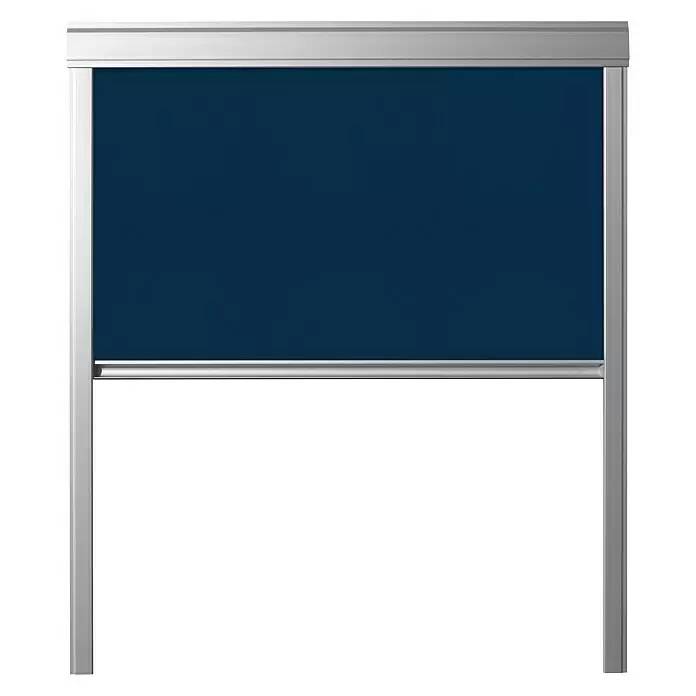 Zatemňovací roleta DUA pro střešní okno 78 x 140 cm / polyester / hliník / tmavá modrá
