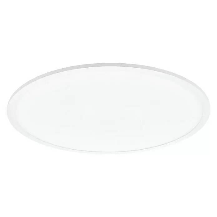 Stropní LED panel / kruh / Ø 60 cm / 35 W / 3800 lm / plast / ocel / bílá