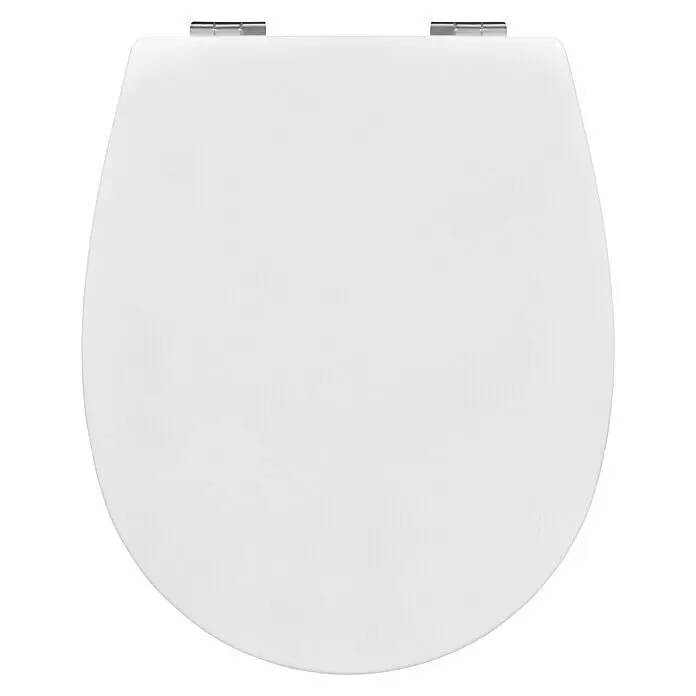 WC sedátko Bemis Hudson / automatické zavírání / dřevo / bílá