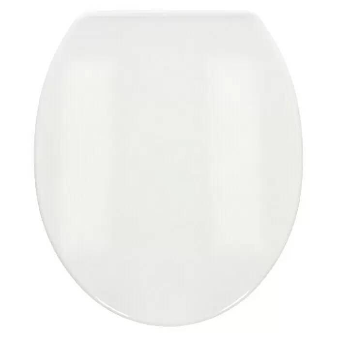 German WC sedátko / Fix-Clip / měkké zavírání / duroplast / bílá