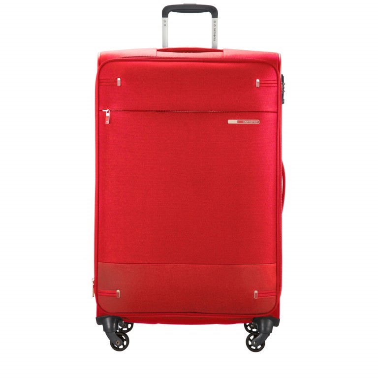 Cestovní kufr na kolečkách Samsonite Base Boost Spinner 78/29 EXP / vel. L / 112,5 l / červená