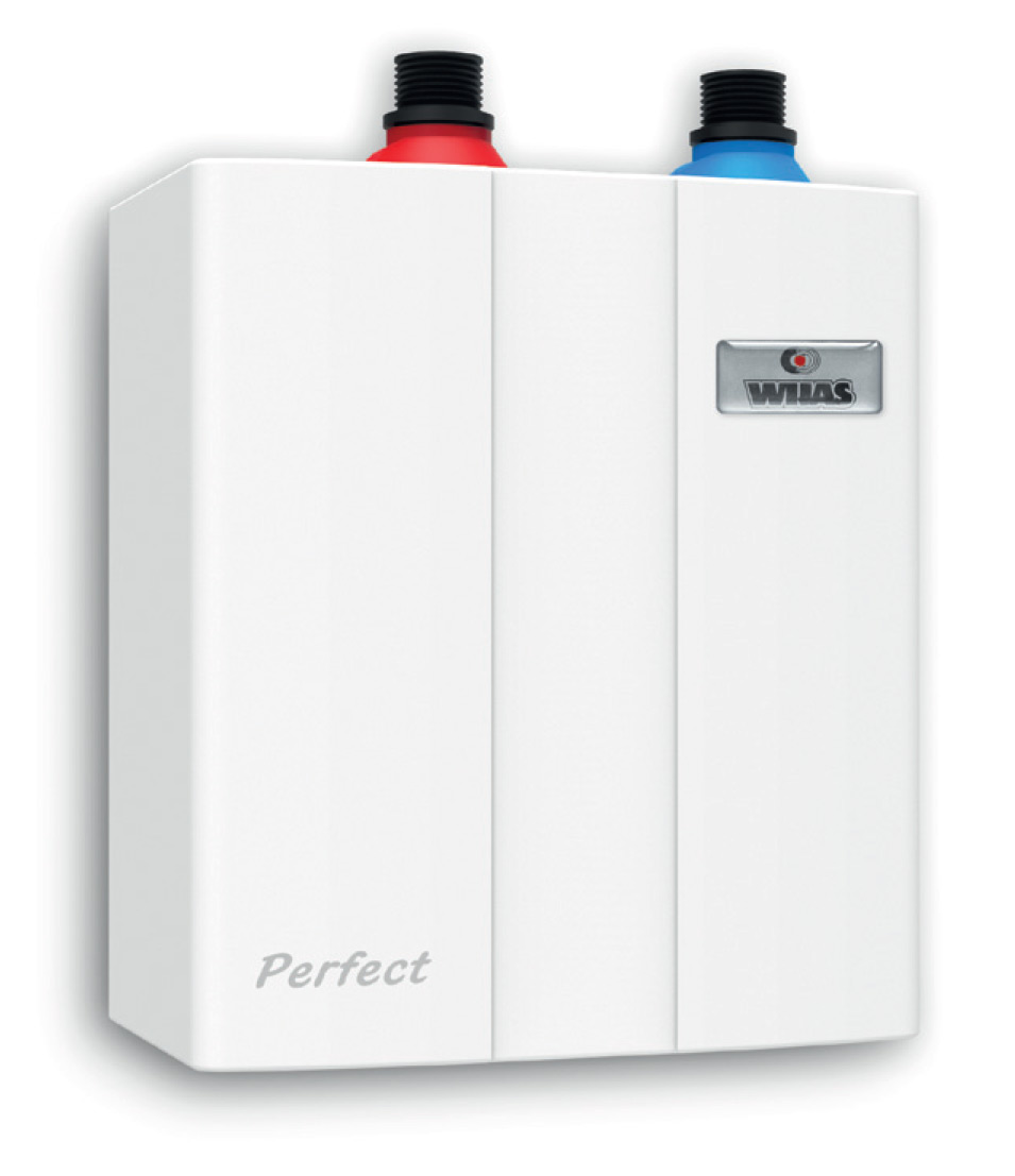Malý průtokový ohřívač vody tlakový Wijas Perfect 4000 / 4000 W / 230V / bílá