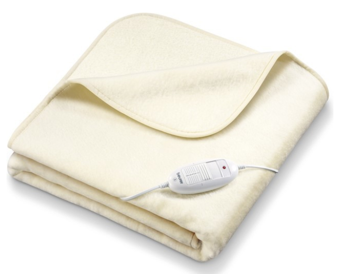 Výhřevná přikrývka Beurer HD 90, 100 W, 130 x 180 cm / bílá Varianta: ivi1