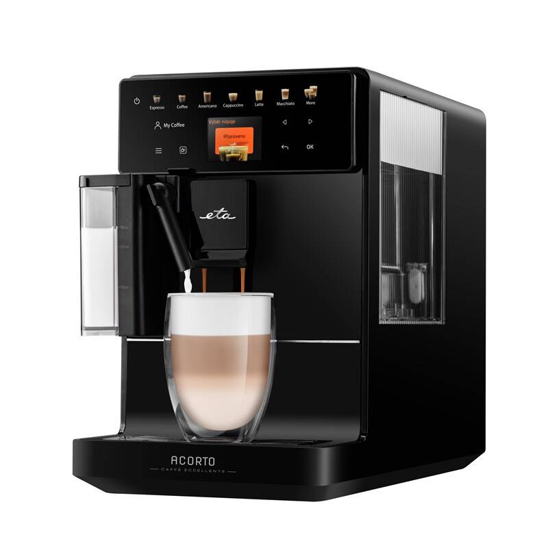 Automatický kávovar Espresso ETA Acorto 9180 90000 / 1400 W / 19 bar / černá Varianta: ivi1