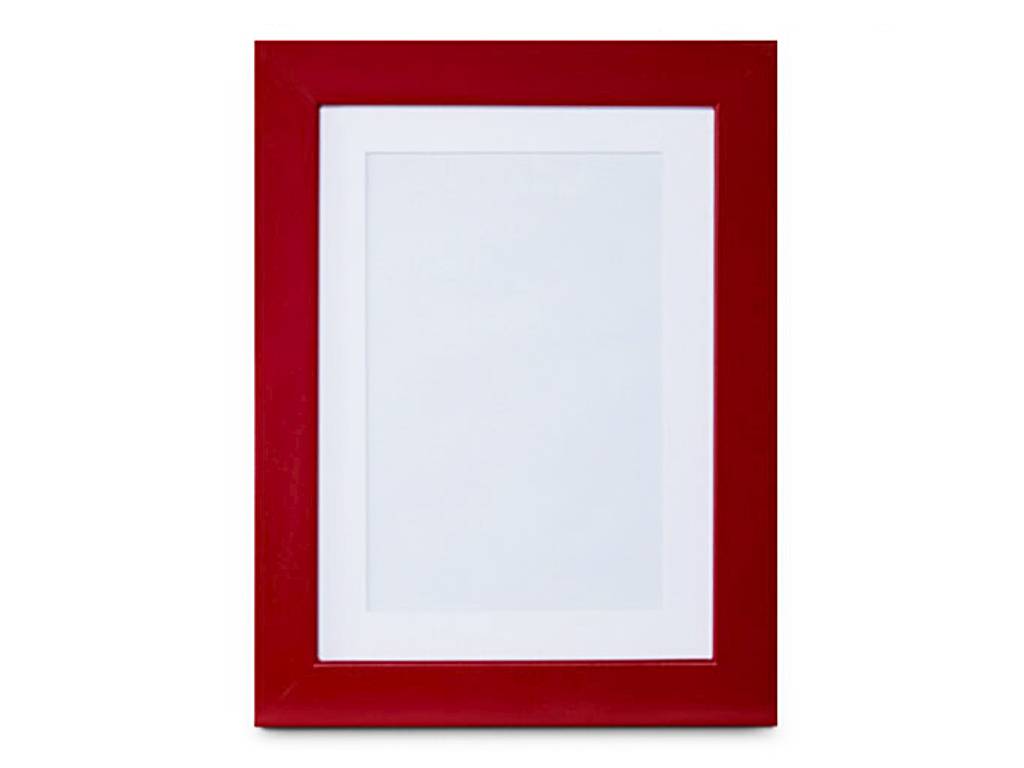 German DIGITARI Dřevěný rám 13 x 18 / červená Varianta: ivi0