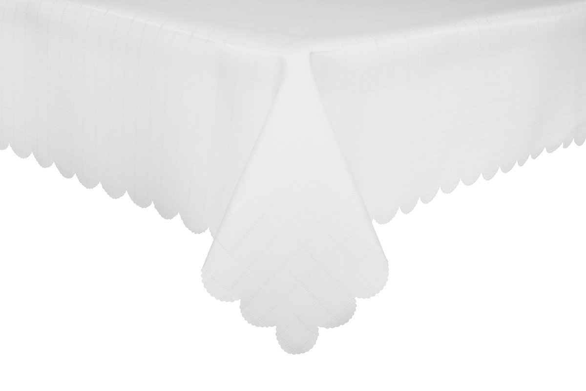 German RODERI Ubrus 80 x 80 cm / bílá Varianta: ivi0