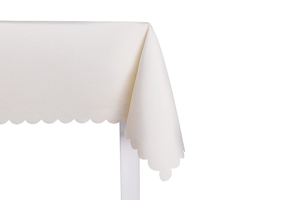 German FIBRETI Ubrus 140 x 180 cm / Ecru Varianta: ivi0