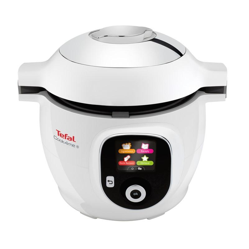 Multifunkční tlakový hrnec Tefal Cook4me+ CY851130 / 1600 W / 6 l / LCD displej / bílá Varianta: ivi1