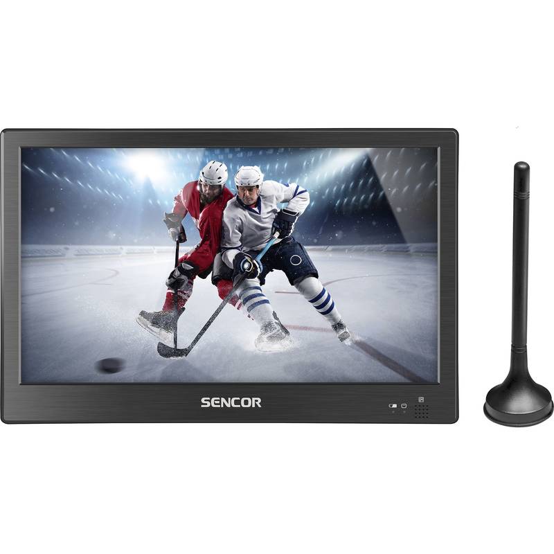 Televize Sencor SPV 7012T / LED / 10,1" (25,6 cm ) / 1024 × 600 px / černá Varianta: ivi1