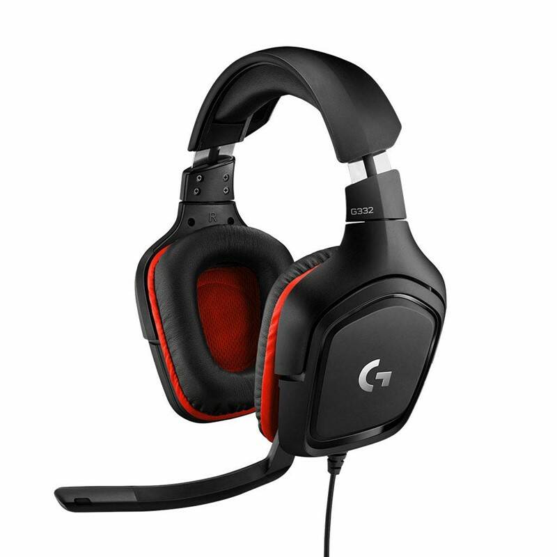 Headset Logitech Gaming G332 (981-000757) / černá / červená Varianta: ivi1