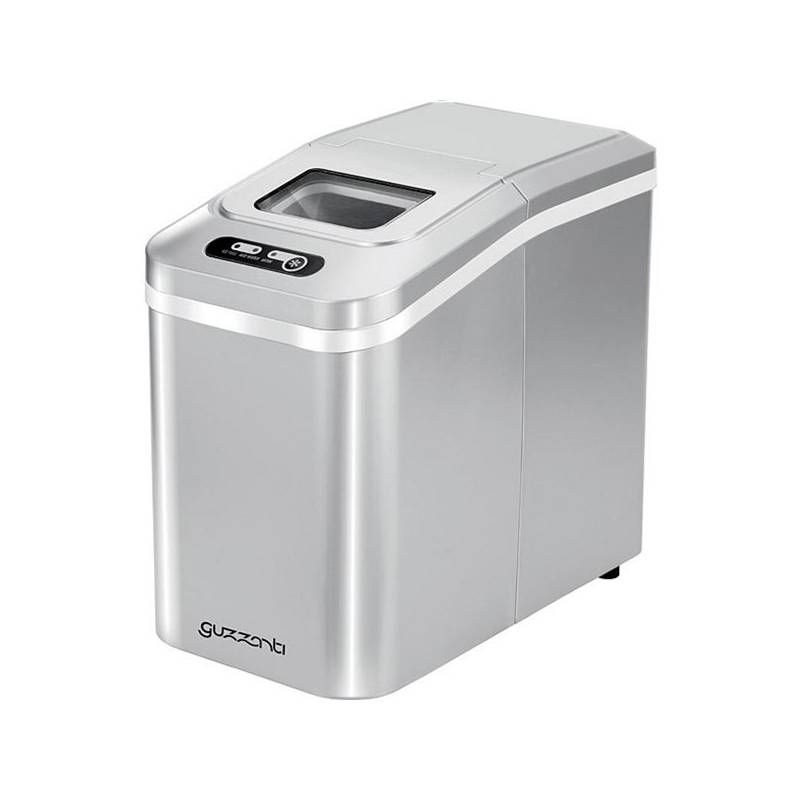 Výrobník ledu Guzzanti GZ 121 / 10 kg/den / 1,1 l / stříbrná Varianta: ivi3