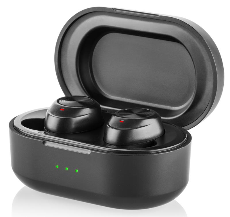 Bezdrátová sluchátka GoGEN TWS BUDDY / 50 - 20000 Hz / 32 ohmů / IPX5 / 96 dB / černá Varianta: ivi33