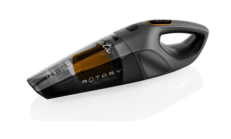 Akumulátorový ruční vysavač ETA Rotary 2425 90000 / aku (Li-ion) / HEPA filtr / 0,4 l / šedá Varianta: ivi1