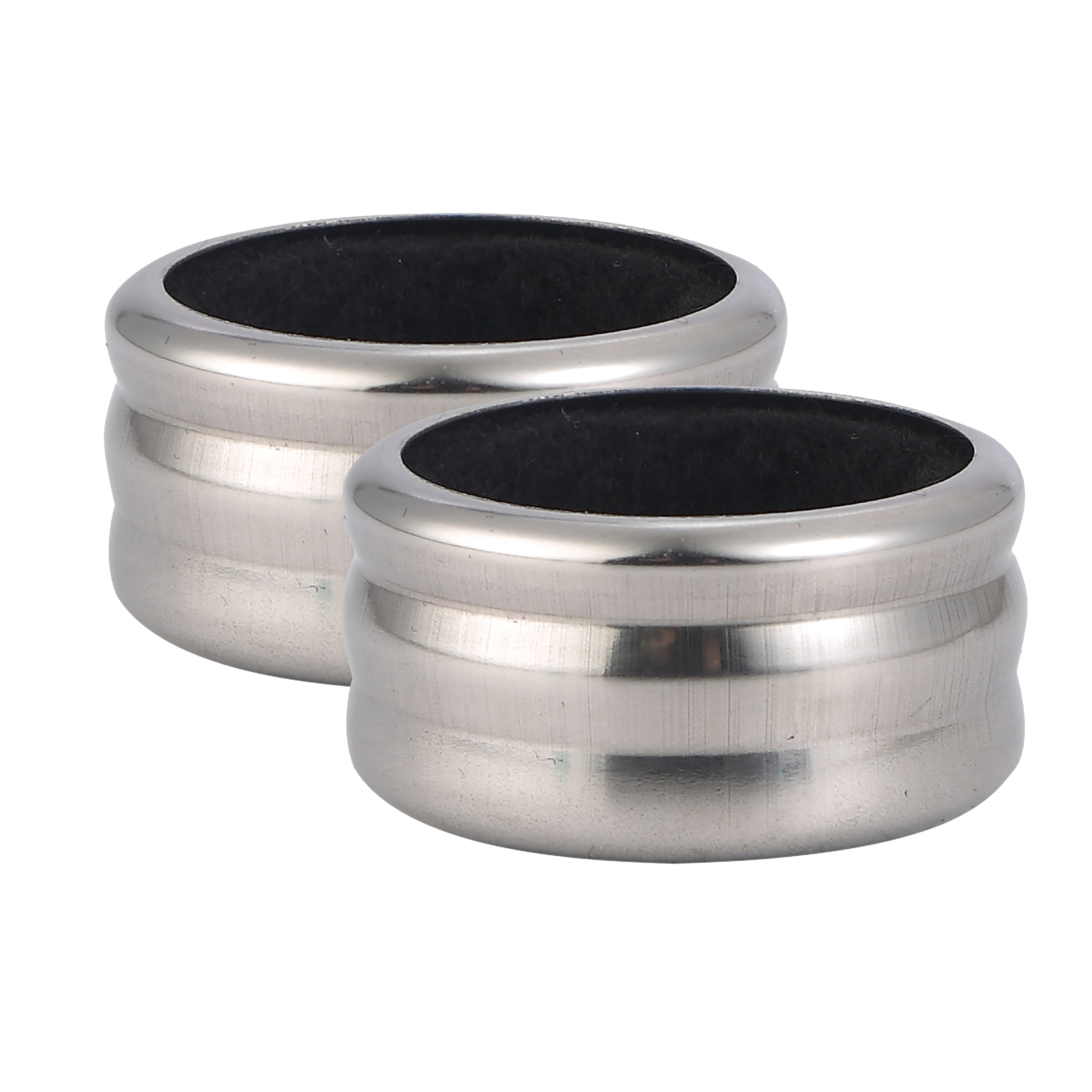 Odkapávací kroužek Masterpro / 2 ks / pro profesionální servírování vína / nerezová ocel Varianta: ivi0