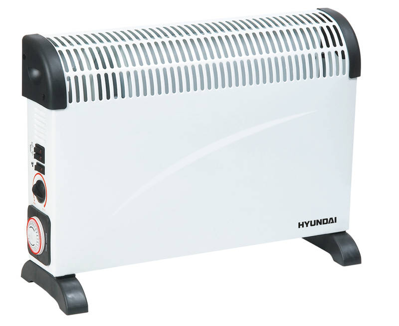 Teplovzdušný konvektor Hyundai CON301 / 2000 W / 3 stupně výkonu 750 W, 1250 W, 2000 W / časovač / bílá Varianta: ivi2